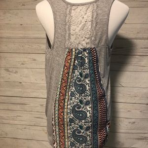 🍍No boundaries mixed material tank